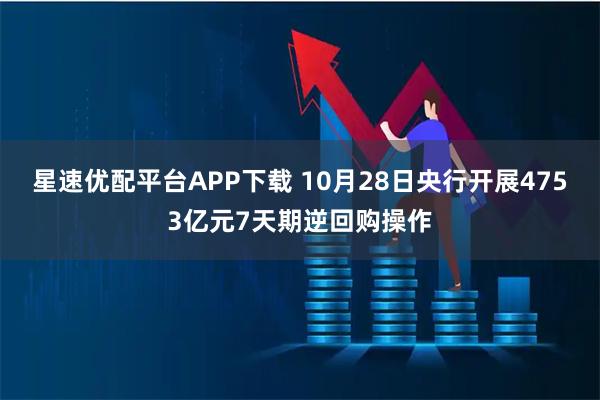 星速优配平台APP下载 10月28日央行开展4753亿元7天期逆回购操作
